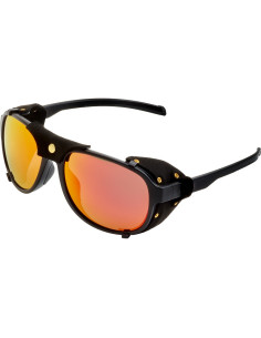 Ochelari de Soare CAIRN North - S3 Polarizati - Mat Black Red