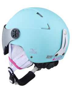 Casca CAIRN Orbit Visor J - Turquoise Neon Pink 2